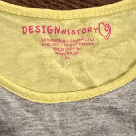 Design history girls cherry magic flip tank size 3t - Picture 2 of 2